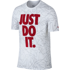 Футболка мужская NIKE 778494-101 AOP Plays Just Do It